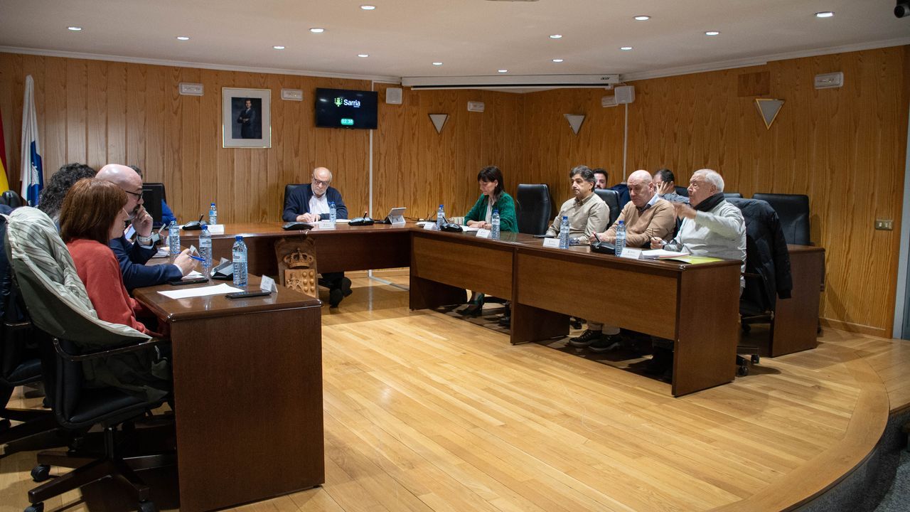 Imagen del pleno extraordinario en el que se debatió la subida de la basura