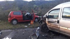 Accidente de tr�fico en Coa�a