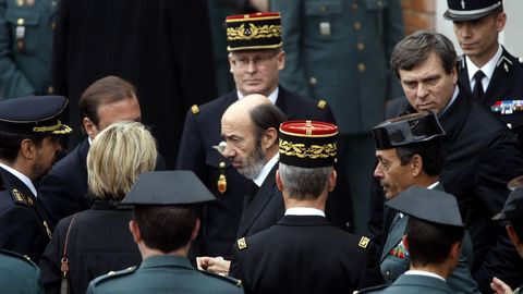 Funeral de Estado por el agente de la guardia civil Fernando Trapero asesinado por ETA en Francia en el 2007