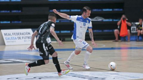 Final de la Copa de Galicia de fútbol sala entre O Parrulo Ferrol y Noia Portus Apostoli