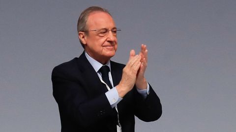 Florentino Pérez, presidente del Real Madrid.Florentino Pérez, presidente del Real Madrid.