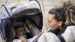 Una familia busca donante de mdula para su beb de cuatro meses en Ourense