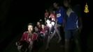 Encuentran a los 12 nios desaparecidos en Tailandia tras pasar 9 das en una cueva inundada