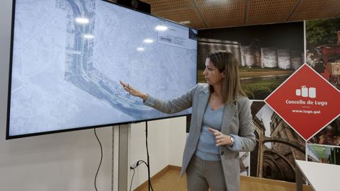 La alcaldesa presentó el proyecto de cinturón verde