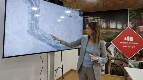 La alcaldesa present el proyecto de cinturn verde