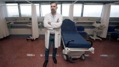Juan Alberto Vzquez Vilar estaba al frente de la Direccin de Enfermera del rea sanitaria de Pontevedra y O Salns desde octubre del 2017