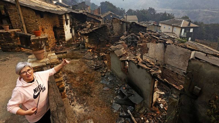 La Xunta concedió ayudas a 87 casas afectadas por los incendios del 2025
