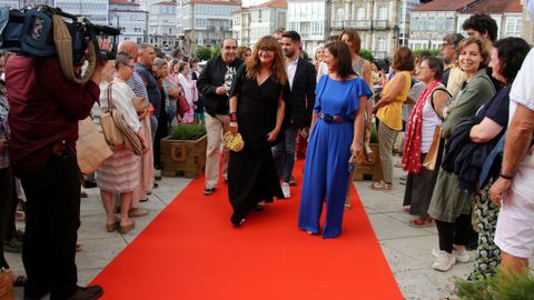 Semana de Cine de Betanzos, durante la edición dedicada a Isabel Coixet en el 2019.