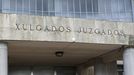 La sede de los juzgados de Santiago, en el barrio de Fontiñas