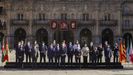 Foto de familia en la conferencia de presidentes que se celebra en Salamanca