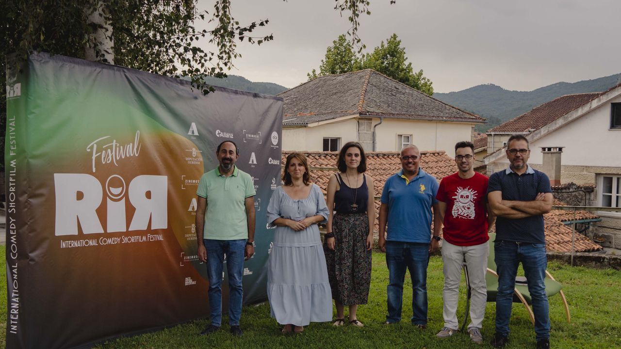 Presentacin del festival de cortometrajes RIR en Allariz