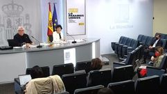 Los dos ministros educativos, Manuel Castells (Universidades) e Isabel Cela (Educacin) presentaron sus planes para los fondos europeos