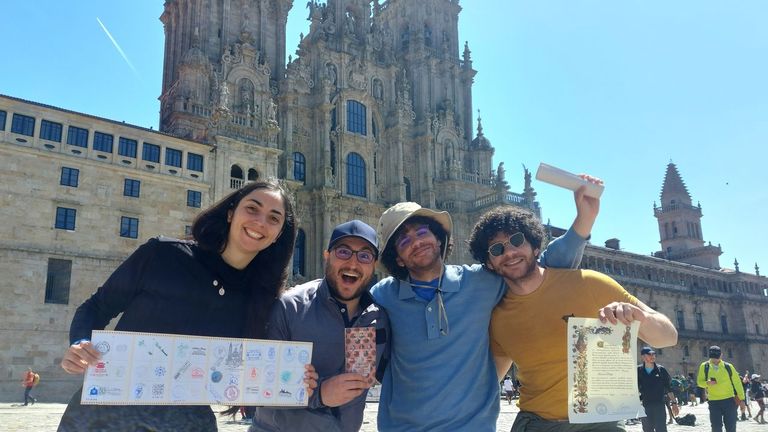 El efecto «Buen Camino» ya atrae a un 36 % más de peregrinos italianos