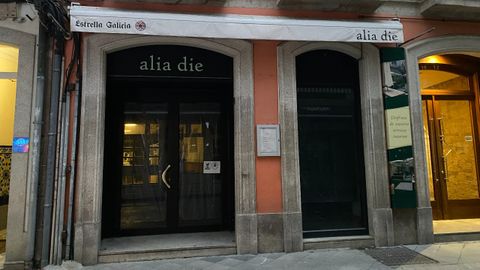 El local del restaurante Alia Die, que regentaban los socios del Morriña (y situado al lado de este restaurante), cuesta 4.000 euros al mes