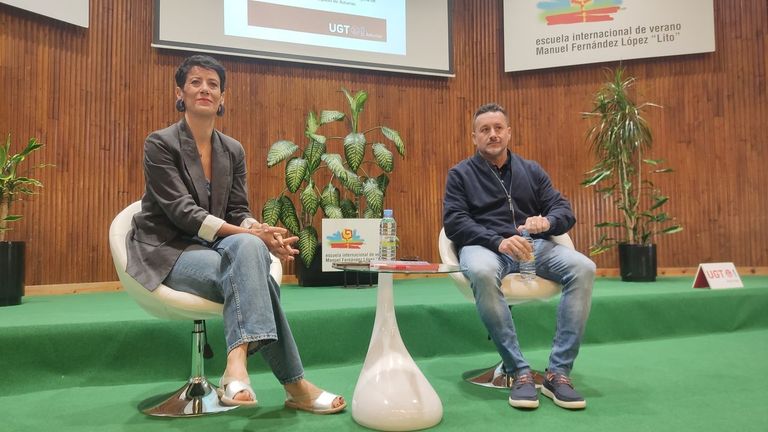 Elna Saiz y Javier Fernández Lanero