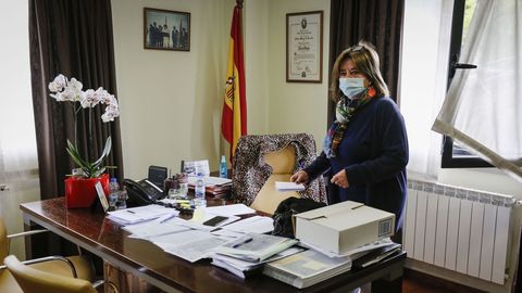 Teresa Barge, alcaldesa de A Bola