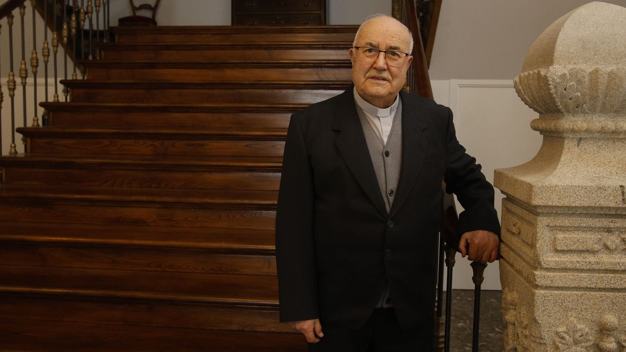 La Feira de San Isidro de Sarria, en imgenes.Jos Garca Regal foi prroco durante sesenta anos na zona de Samos e Sarria