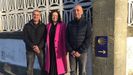 Gins Nicols, Ana Ares y Armado Yez, los tres investigadores que organizan la actividad