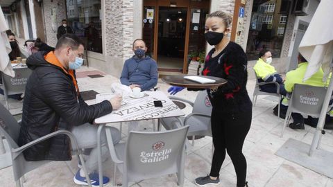 Vuelven las terrazas a Vilagarcía