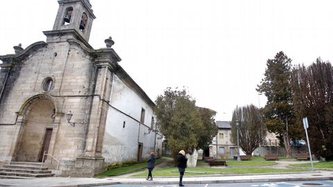 Prostitutas junto a la iglesia de O Carme, en Lugo
