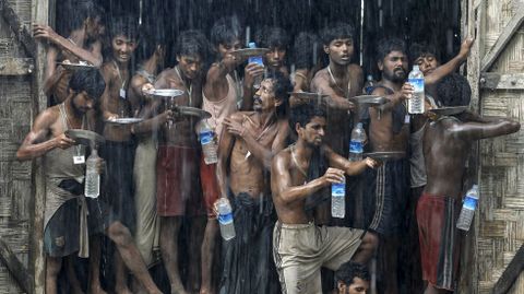 Inmigrantes en Myanmar. 4 de junio. 