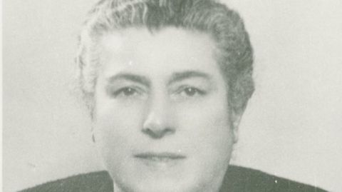 Ernestina Otero, pedagoga y profesora pionera de Pontevedra. 