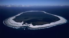 Uno de los atolones que ya forma parte del rea protegida.