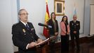 Jos Mara Esteban Corral, actual comisario jefe de Lugo, dando un discurso en la Subdelegacin del Gobierno hace unos meses.