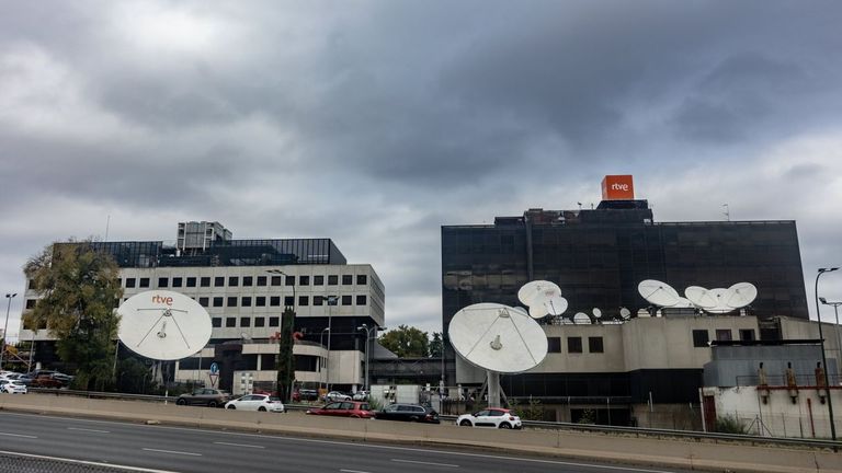 Sede de RTVE en Torrespaña.