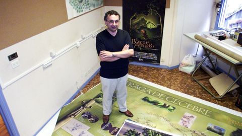 El director y guionista coruñés Manolo Gómez.