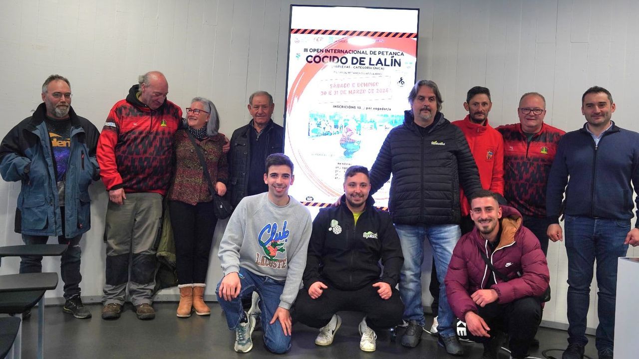 El Open de Petanca Cocido de Lalín reunirá a 62 tripletas de toda España