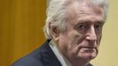 Radovan Karadzic, durante la lectura de la sentencia que lo condena a cadena perpetua