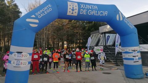 Carreras de San Silvestre en Ourense.La participacin en la San Silvestre de Montaa de Manzaneda se limit a 100 corredores, para mantener las medidas sanitarias