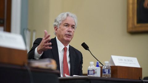 William Burns, director of the CIA, in a file photo