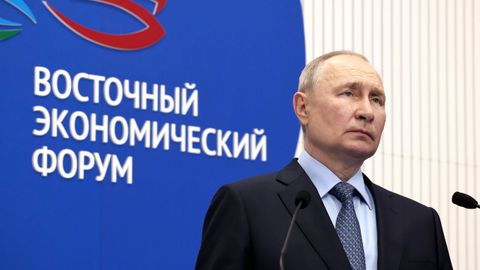 Vladimir Putin, en el Foro Económico Oriental