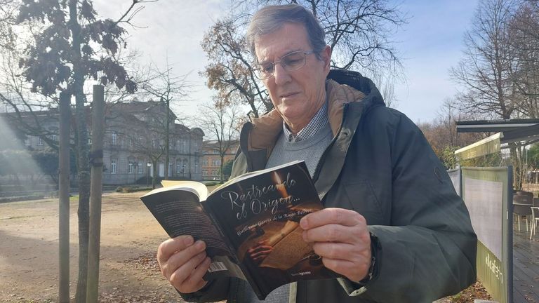 Guillermo García de la Riega: «Me planteé hacer una novela pedagógica para que la gente pudiera entrever que Cristóbal Colón podía ser de Pontevedra»