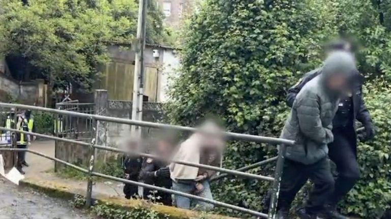 El juez ordena tapiar la narcocasa de A Miñoca tras dejar en libertad a los supuestos cabecillas