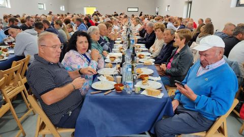 Cientos de personas degustaron cordero en Chandrexa