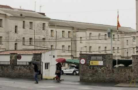 En la fotografa, una vista del cuartel de la Guardia Civil en Ferrol. 