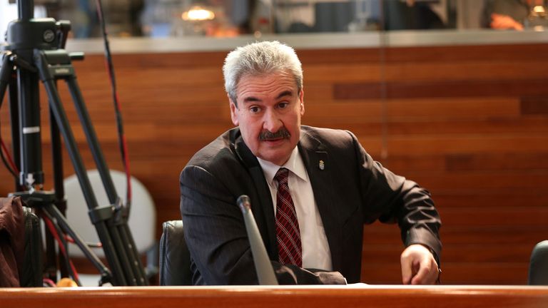 El consejero de Economía y Empleo, el socialista Graciano Torre