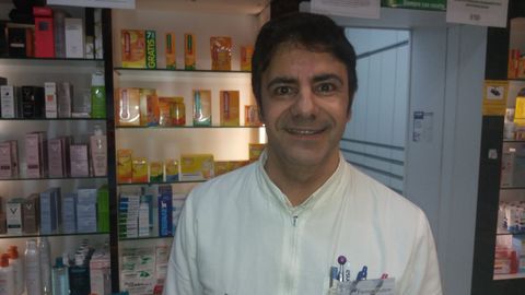 El farmacutico limiano Pablo Garca Vivanco est especializado en nutricin.
