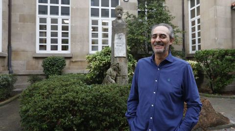 Alfonso Luis de Sas Prada escoge como su rincón el colegio Curros Enríquez de Ourense