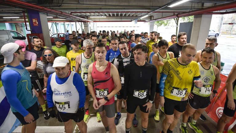 Ni la lluvia puede con San Brais en Pontevedra