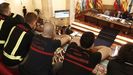 Los bomberos siguieron con atencin el debate