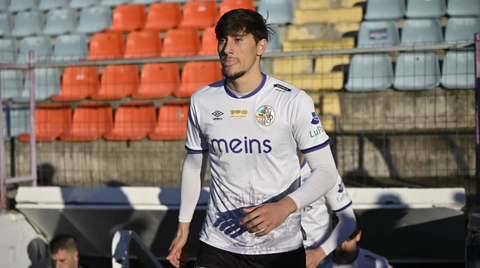 Curro Muoz, con el Salamanca UDS