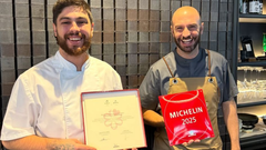 �lvaro Gragera y Carlos Fraguas chefs del restaurante Fumu