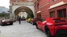 Ocho Ferraris en A Coruña para un grupo de Singapur