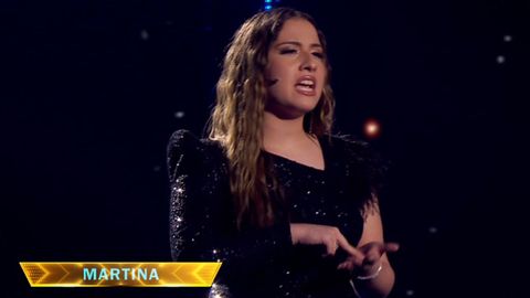 Martina, la arousana que brilló en Got Talent: «Tengo 17 años; si trabajo,  sé que voy a triunfar»
