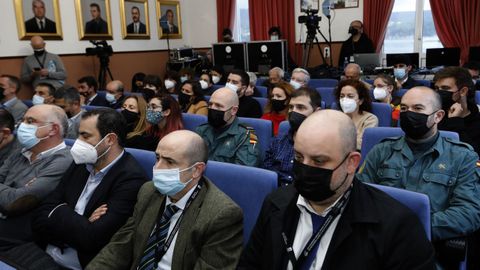 Mascarillas, ineludibles, por el protocolo antipandemia en el congreso de Celeiro