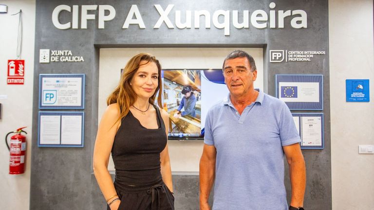 La FP dual intensiva busca alumnos en Pontevedra: «Cobran 700 euros al mes durante los meses de prácticas en las empresas»